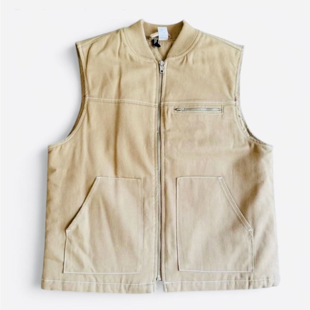 H&M Beige Utility Vest